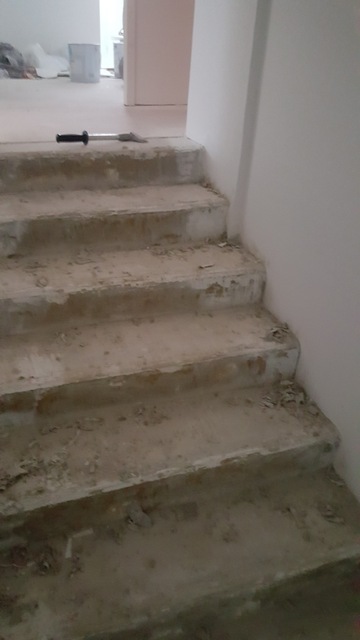 Revêtement d'un escalier - Rodez 
