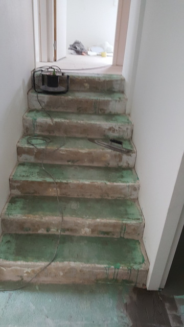 Revêtement d'un escalier - Rodez 