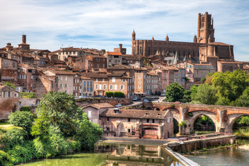 La ville d'Albi 